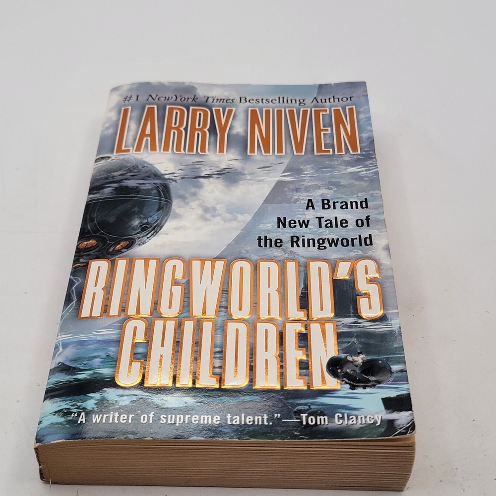 Larry Niven Ringworld's Children Paperback 1st Mass Market Printing Sci-Fi Good
